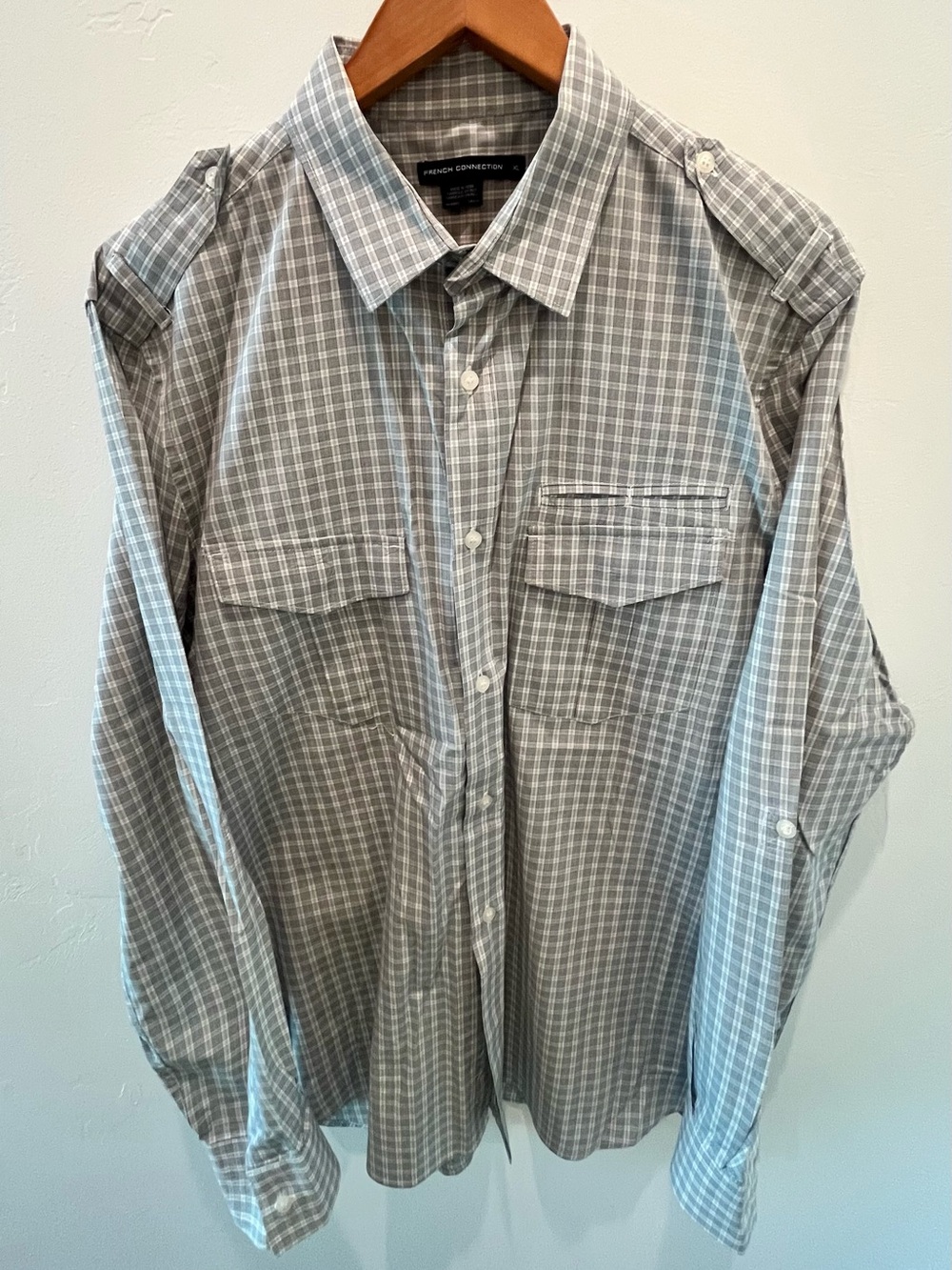 French Connection Mens Utility Shirt